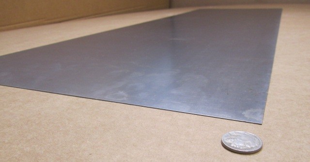 Spring Steel Annealed Sheet 0.025″ Thick x 15.0″ Wide x 48″ Length