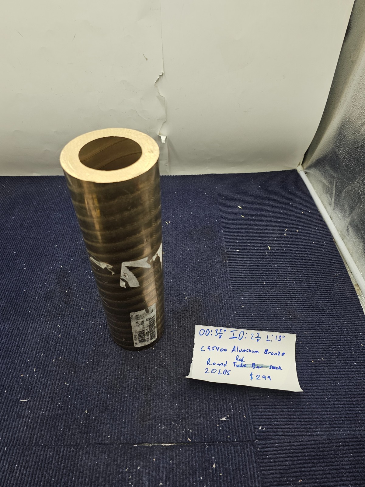 B954C020028-13 Round Aluminum Bronze Rod C95400 Cast Aluminum Bronze Cored Bar