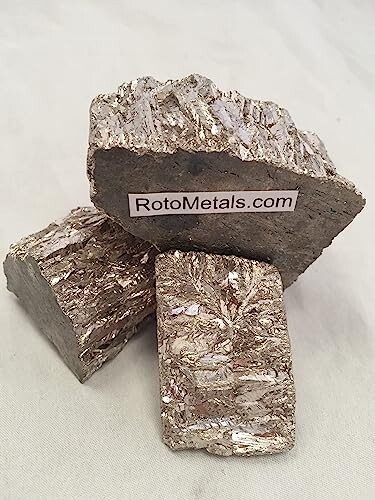 Box of Bismuth Chunks 99.99% about 8 Pounds Pure By Rotometals