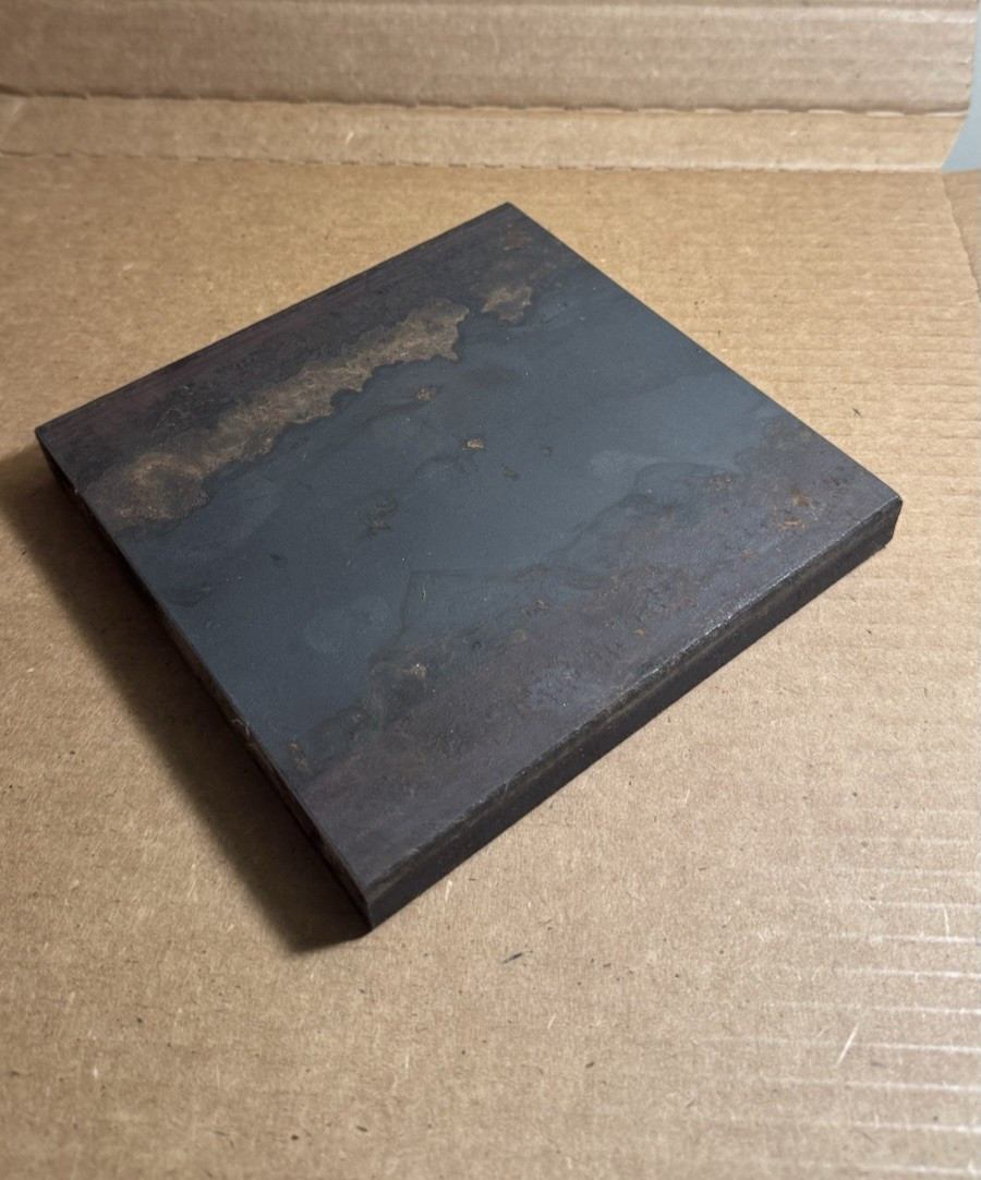 0.75 x 6 x 6 A36 Steel – Reclaimed Hot Rolled Make Offer Great For Blacksmithing