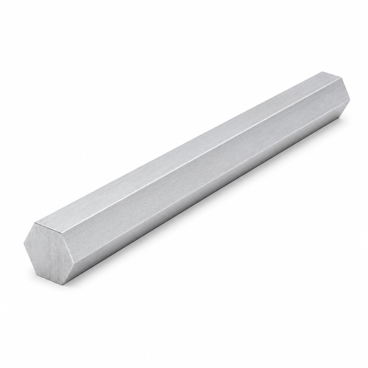 6061 Hex USA Aluminum Solid Bar – Extruded Lathe Stock, 13″ Length, US Materi…