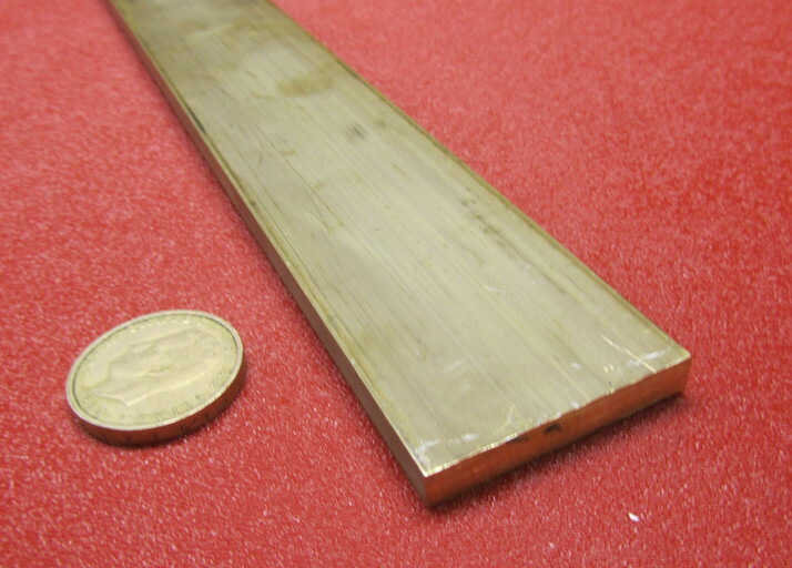 360 Brass Flat Bar 1/4″ Thick x 1 1/4″ Wide x 48.0″ Length