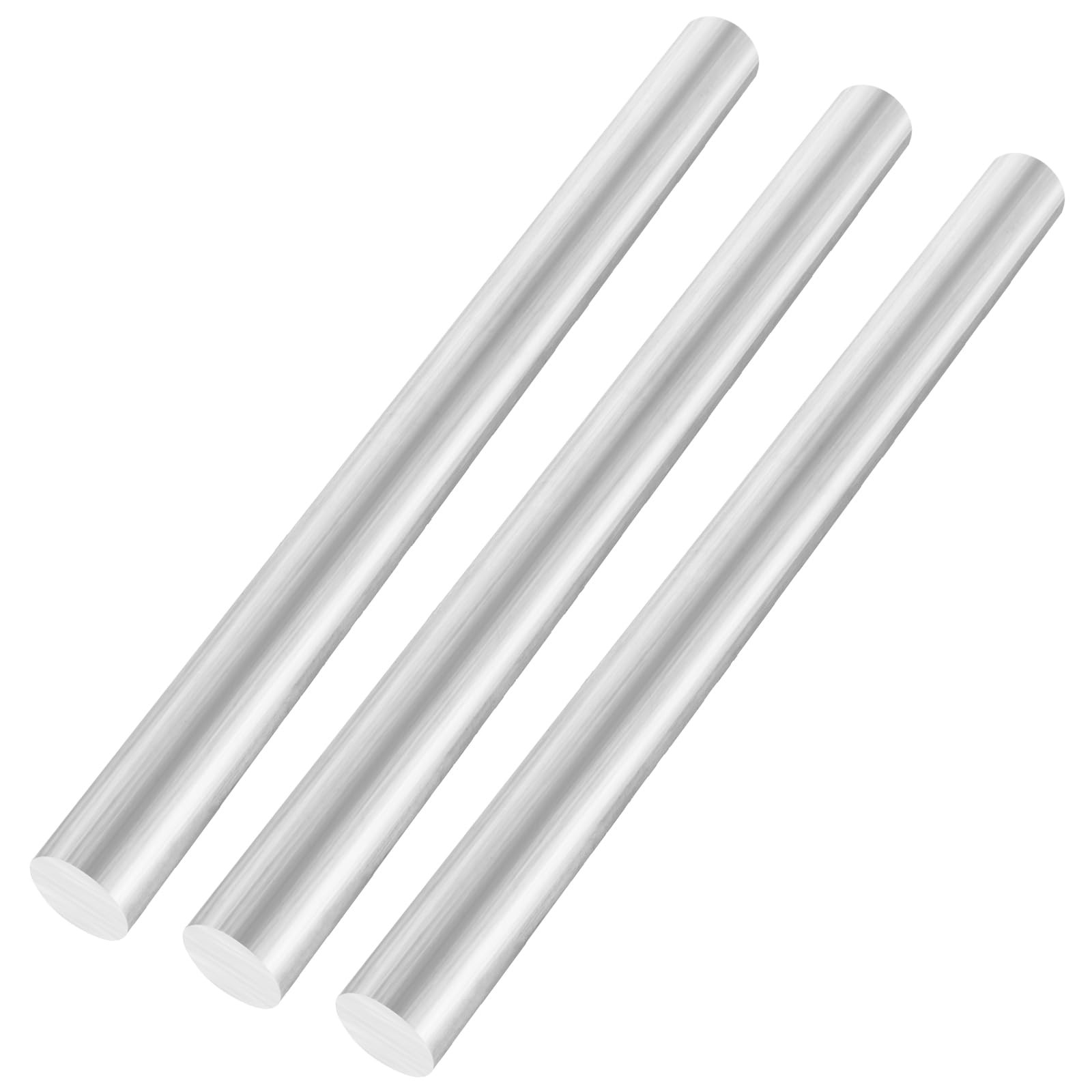 3PCS Aluminum Rod 1 inch Aluminum Round Bar Stock 6061 Solid Extruded Lathe B…