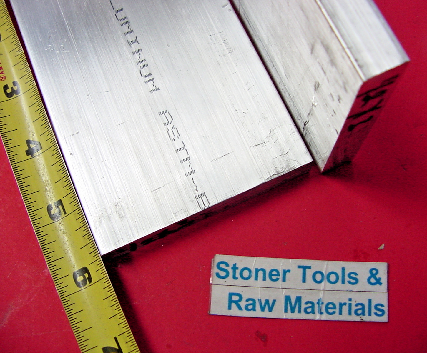 2 Pieces 1/2″ X 3″ ALUMINUM 6061 FLAT BAR 5.75″ long T6511 Solid Extruded Stock