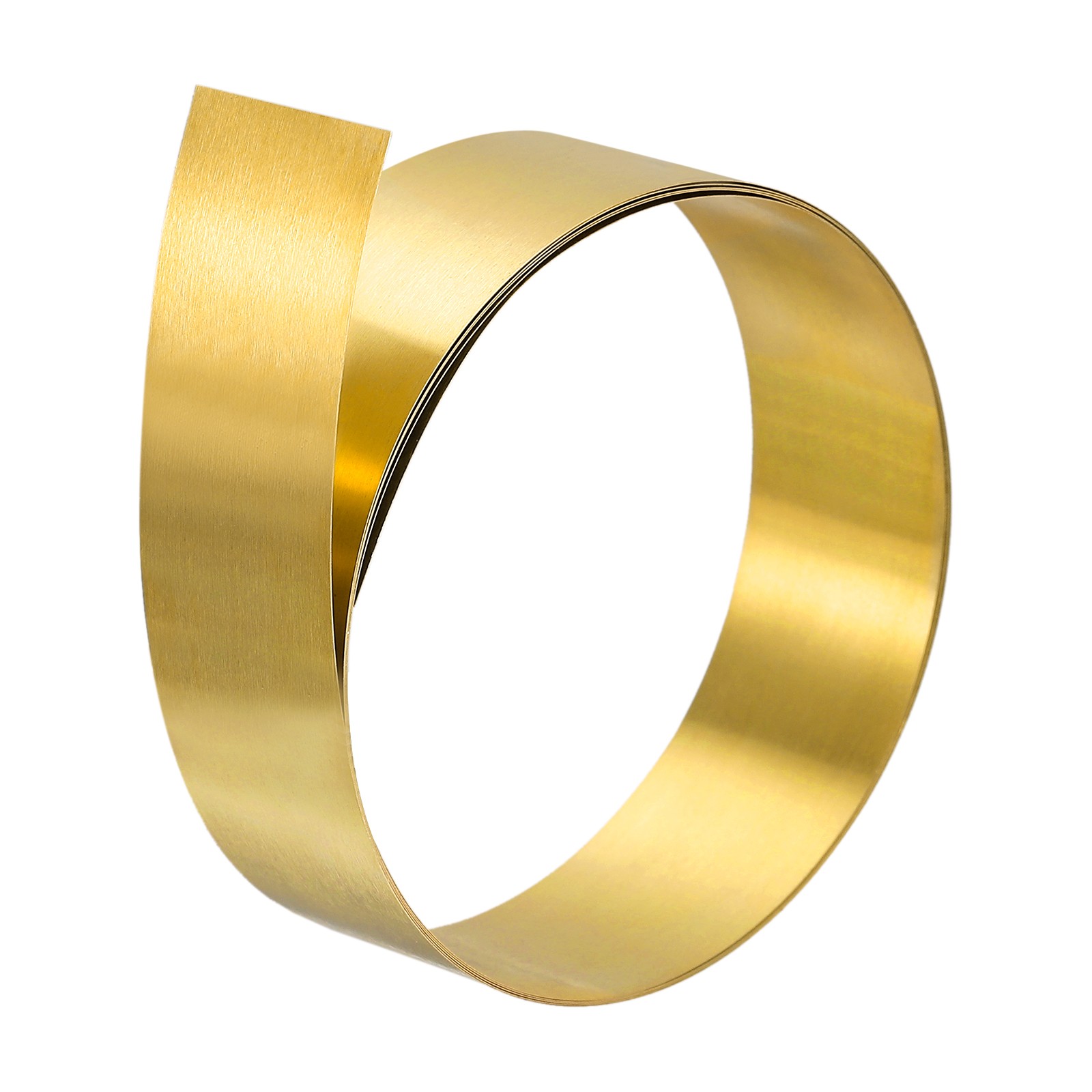 Brass Sheet Roll, Metal Foil Plate 2000mm x 20mm x 0.2mm