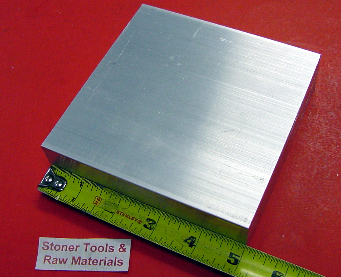 2 Pieces 1-1/4″ X 4″ ALUMINUM 6061 FLAT BAR 5″ long Solid Extruded Mill Stock