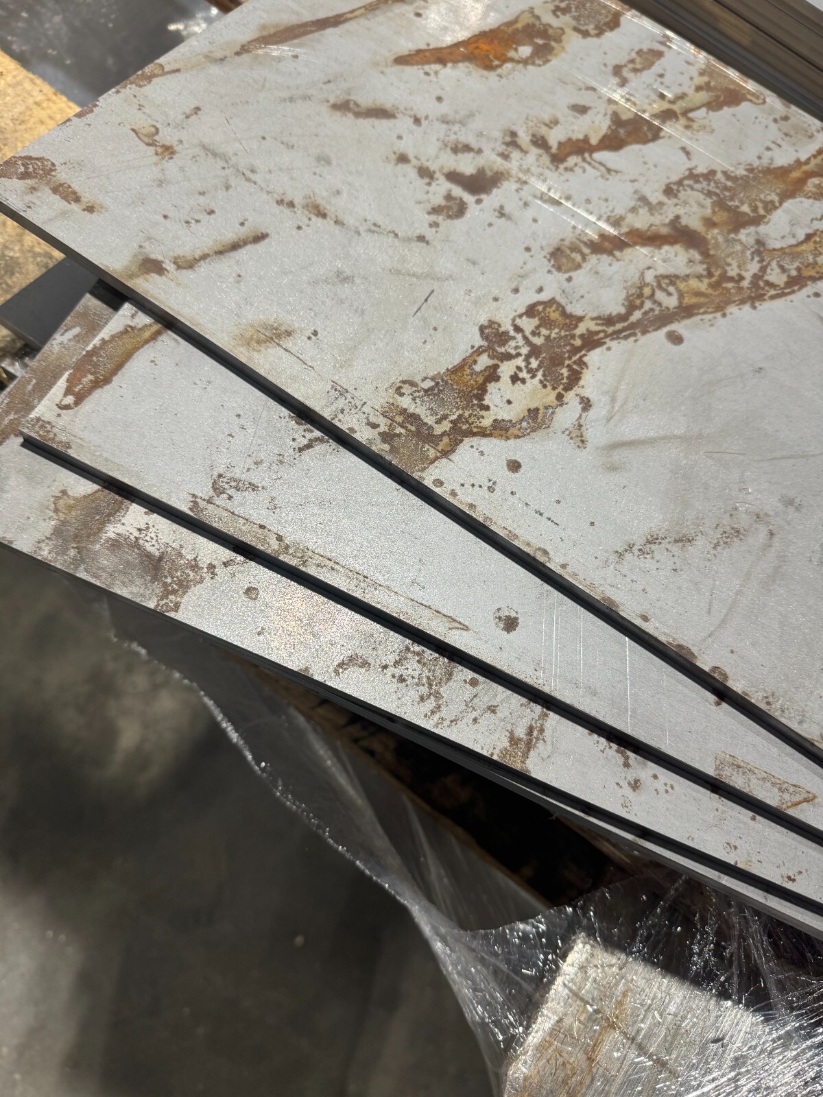 Rusty – 1/4″ x 12″ x 24″ Steel Plate, 1 piece A36 Steel, 0.25″ Thick