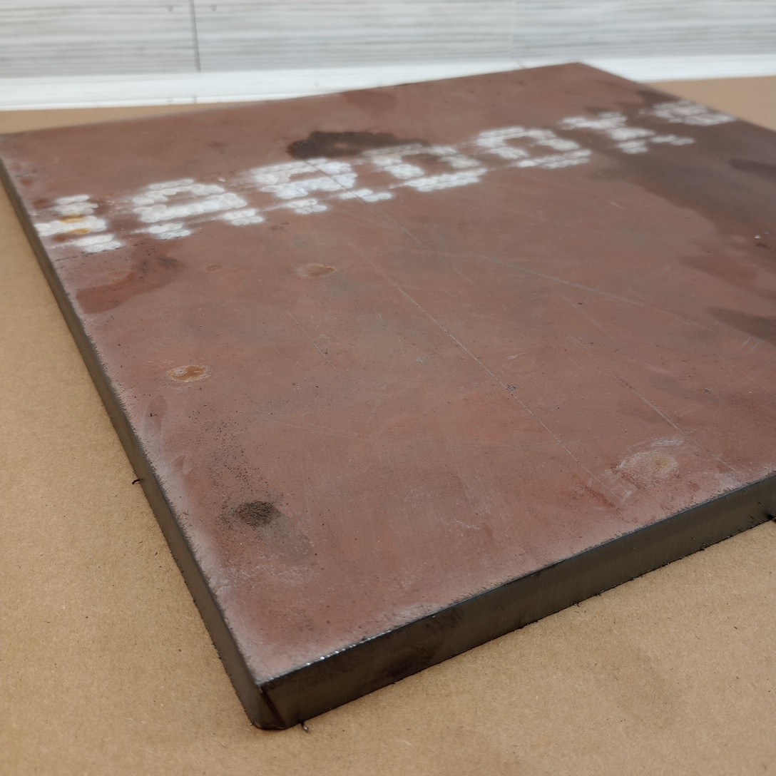 3/8″ AR500 Steel Plate 12″X 12″ Hardox 500 TUF Hardened Plate .375″ Thick Target