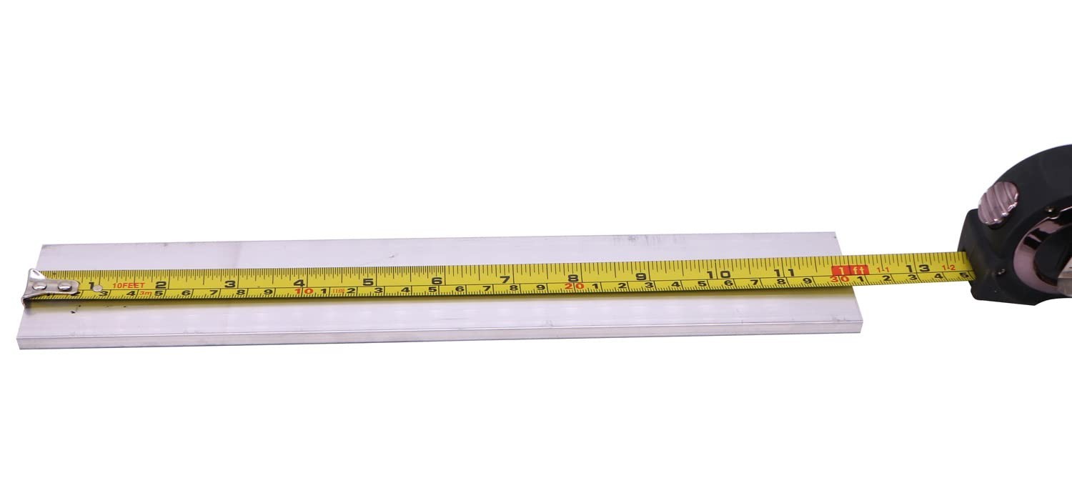 Corrosion-Resistant 3-Piece 6061 Aluminum Flat Bar – 12″ x 2″ Precision Machined