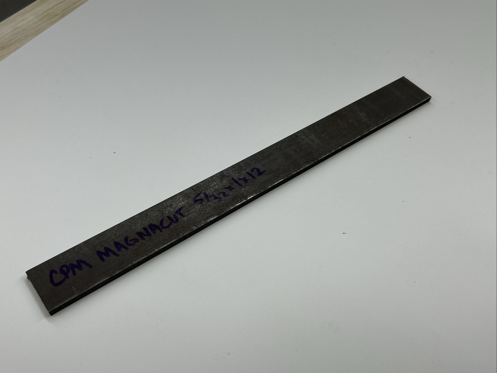 CPM MagnaCut Knife Making Stainless Steel Flat Bar 5/32” x 1” x 12″ Mill Finish