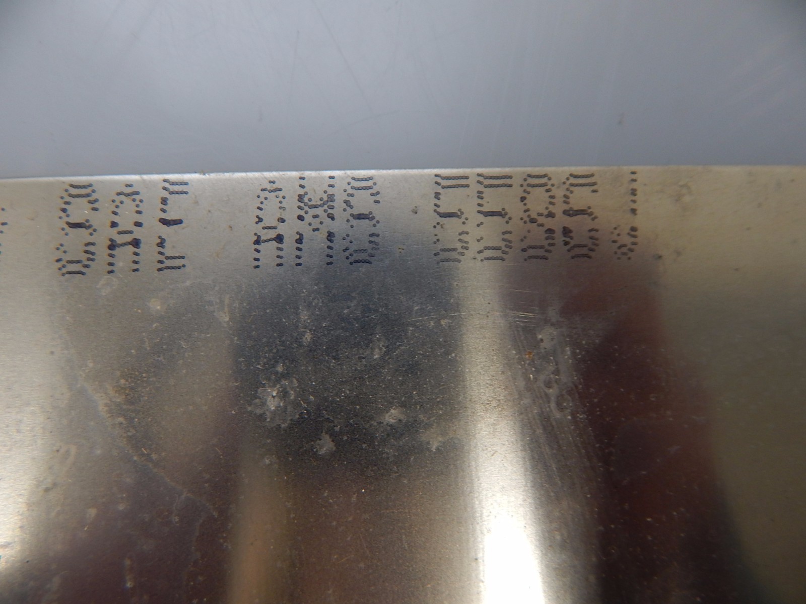 INCONEL 718 HIGH TEMP SUPER ALLOY 10X6X.035 SHEET METAL AMS 5596 PLATE