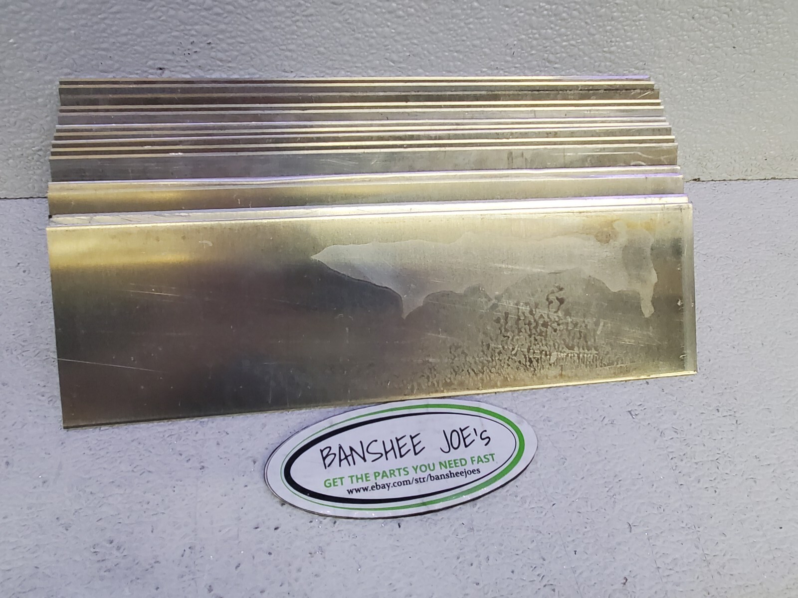 6061 Aluminum Flat Plate 3-9/16″×1/8″×12″ Long 6061-T6511