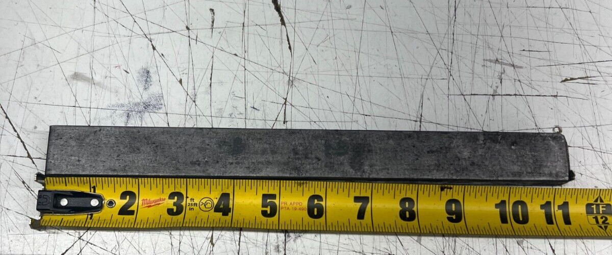 11.25 x 1.1 x .625″ Thick A23 Cold Rolled 1018 Steel Rectangle Flat Bar 97.5g pc