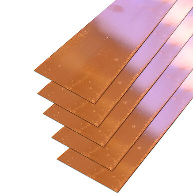 0.040″ x 1″ x 12″ (5 Pack), C110-H02 Copper Sheet