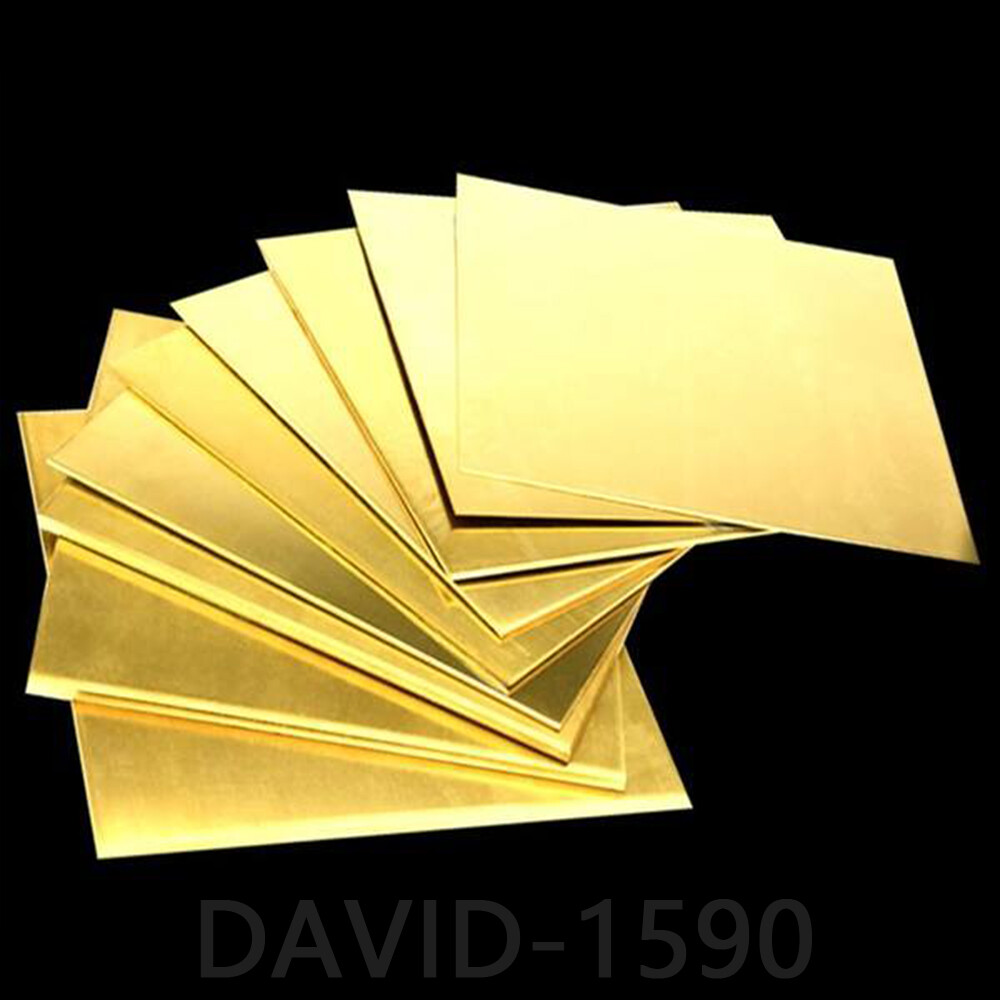 1pcs CuZn40 C28000 Brass Metal Sheet Plate Brass Sheet Bar Thickness 0.8mm – 5mm