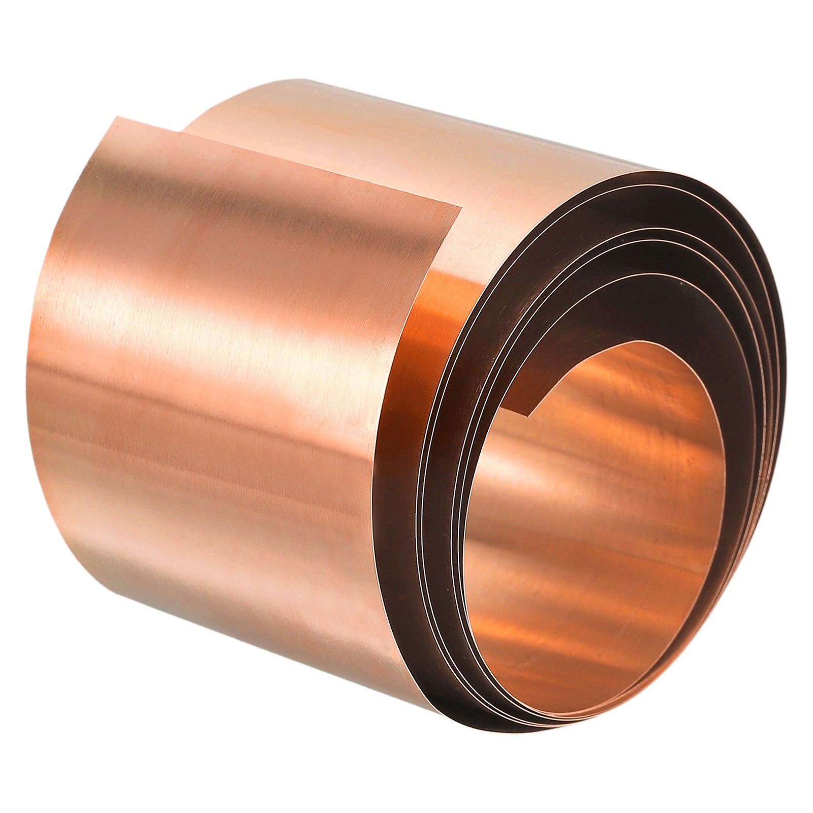 Copper Sheet Roll Metal Foil Plate 3000mm x 50mm x 0.05mm