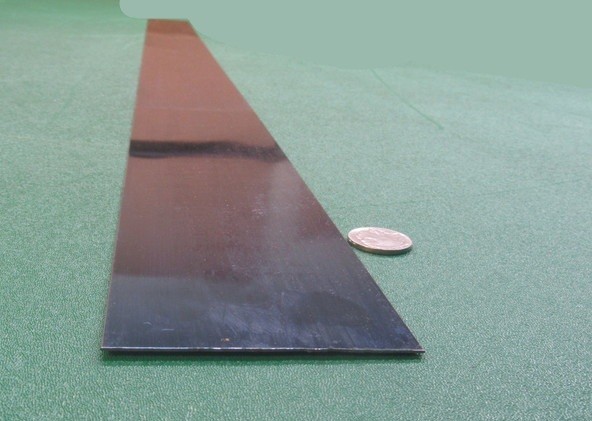 1095 Hard Blue Tempered Spring Steel Shim .032″ Thick x 3.00″ Wide x 48″ Long