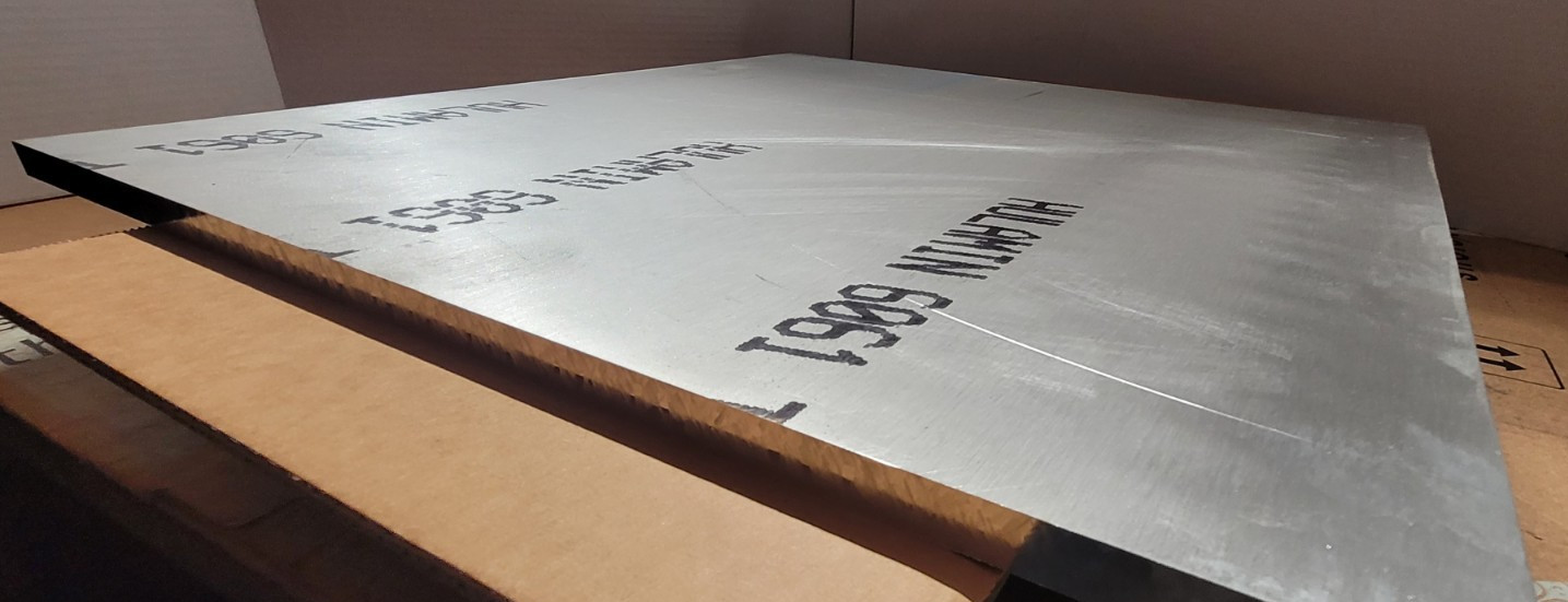 1/2″ (.500) 6061-T651 Commercial Grade Aluminum Plate 19″ X 20 1/8″