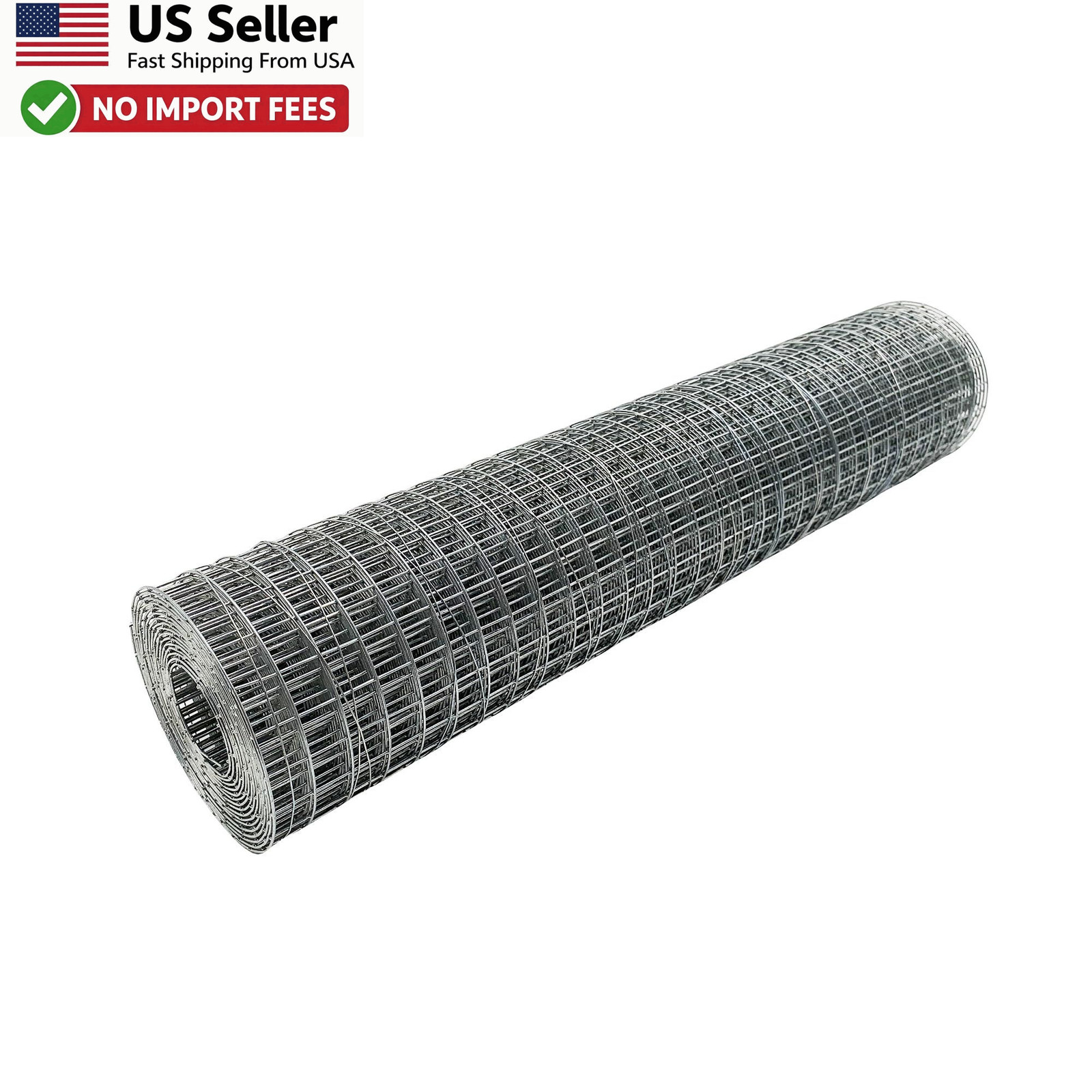 304 Stainless Steel Welded Wire Mesh 15.7in x 10ft 1/2 Hardware Cloth FROM USA