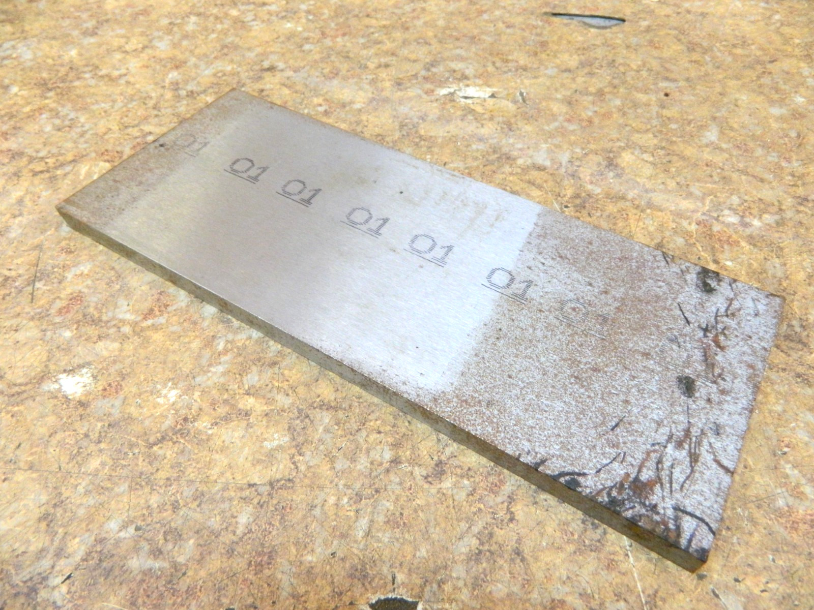 O-1 FLAT GROUND STOCK 4″ X 3/8″ X 9-7/8″