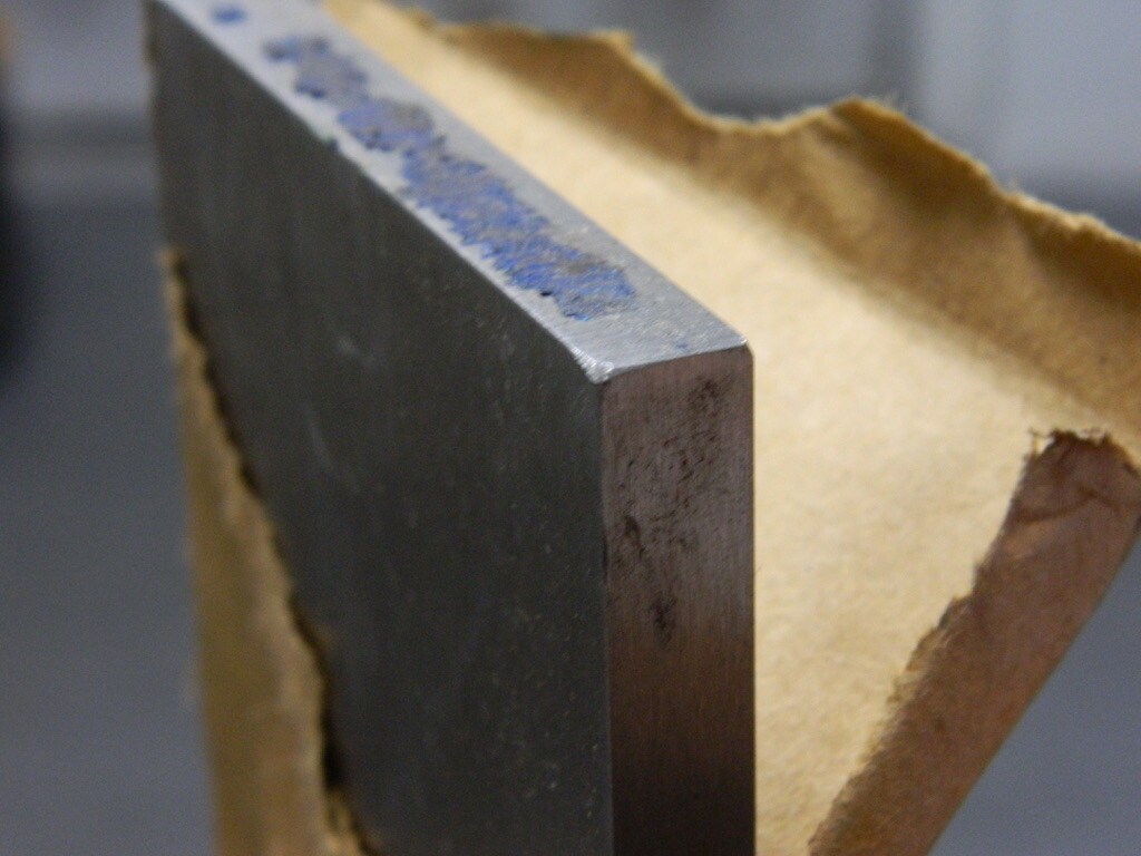 Starrett 36 Inch L x 3-1/2 W x 3/8 Thick Tool Steel Air Hardening Flat Stock