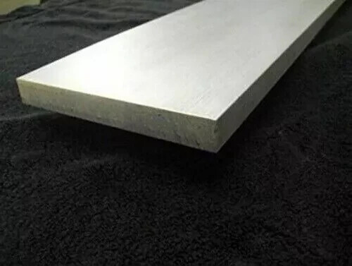3/8″ Thick Aluminum Flat Bar Stock 2″ Wide x 3 Feet Unpolished Finish Alloy NEW