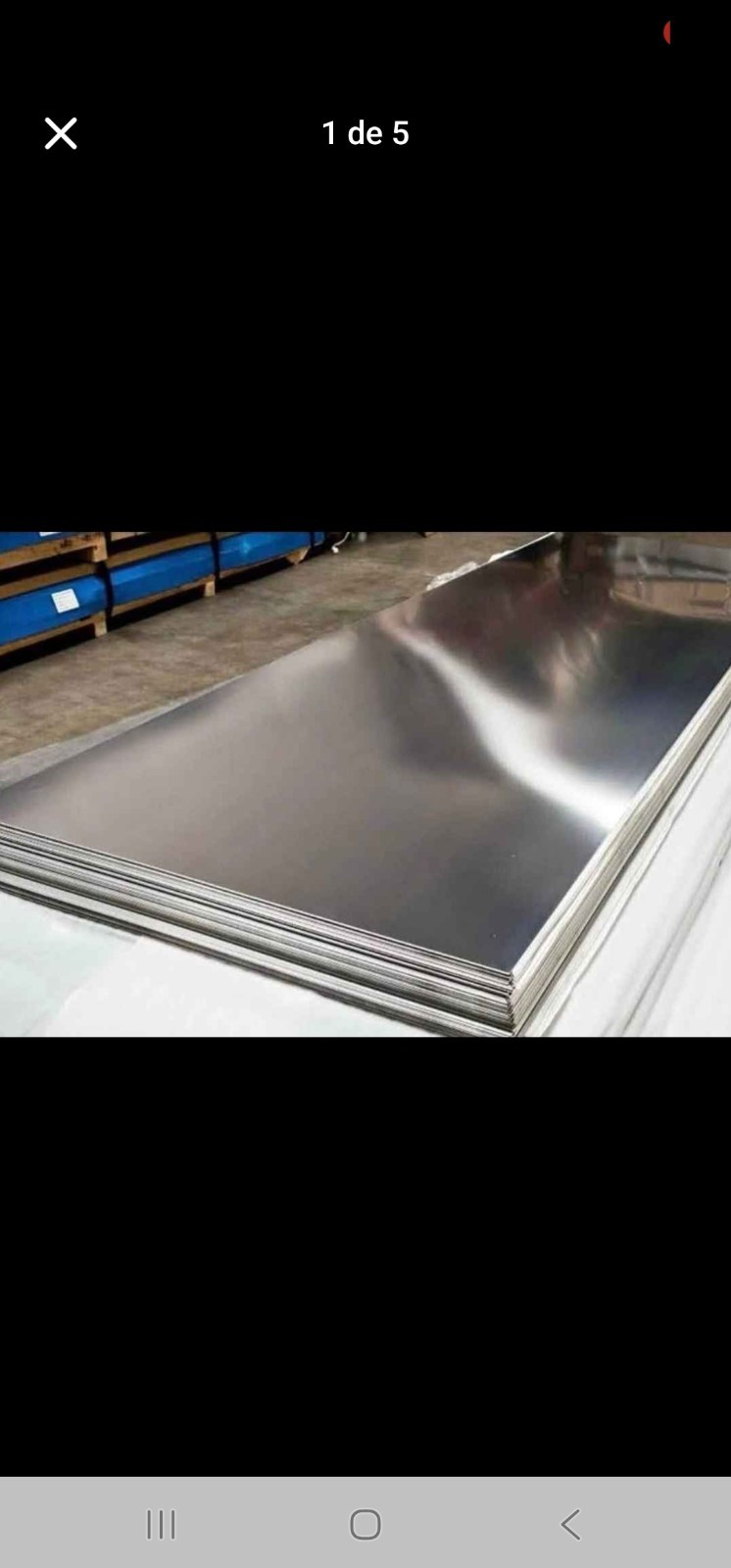 430 Stainless Steel Sheet 26GA (.025″) – 36″ x 120″ (3ft x 10ft) #4 Brushed