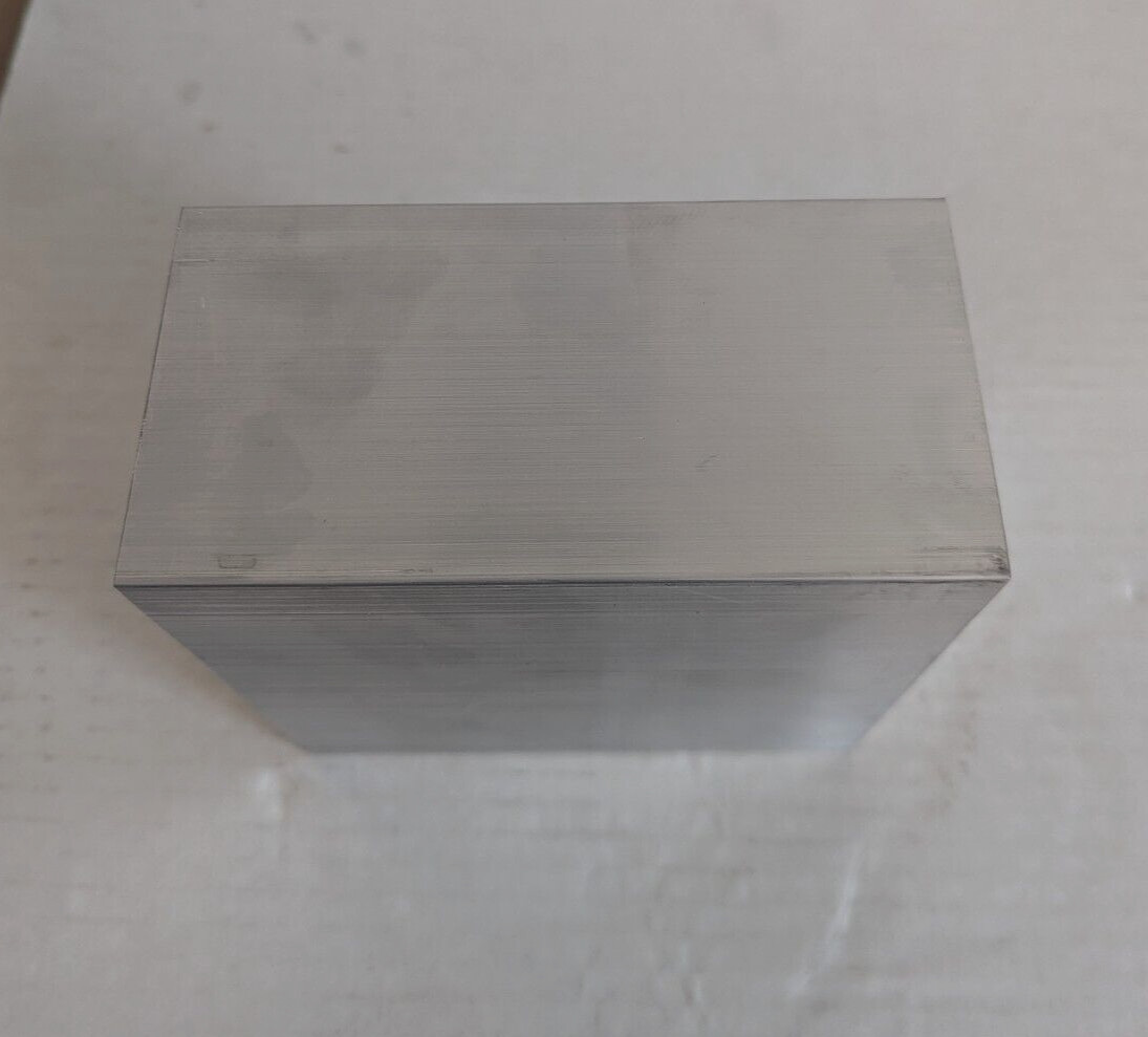 3″ X 6″ ALUMINUM 6061 FLAT BAR 5.75″ LONG SOLID T6511 Extruded Mill Stock New