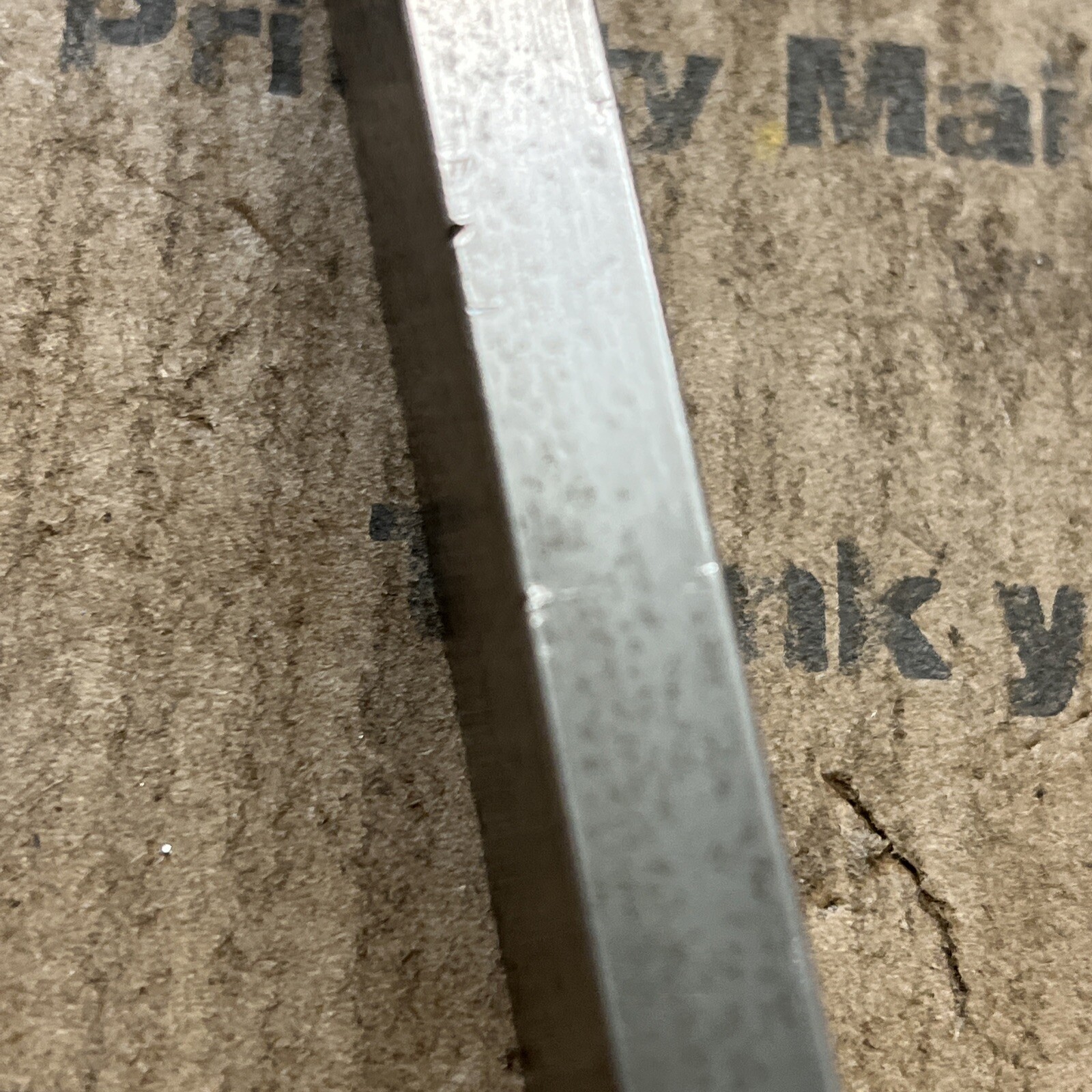 3/8 X 7/8 Flat Steel Bar Blacksmith Machining Cold Rolled 1018 8” Long