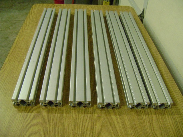 1.5″ X 3″ 80/20 T-SLOT ALUMINUM EXTRUSION 1.5″ X 3″ X 30.75″ LOT OF 2