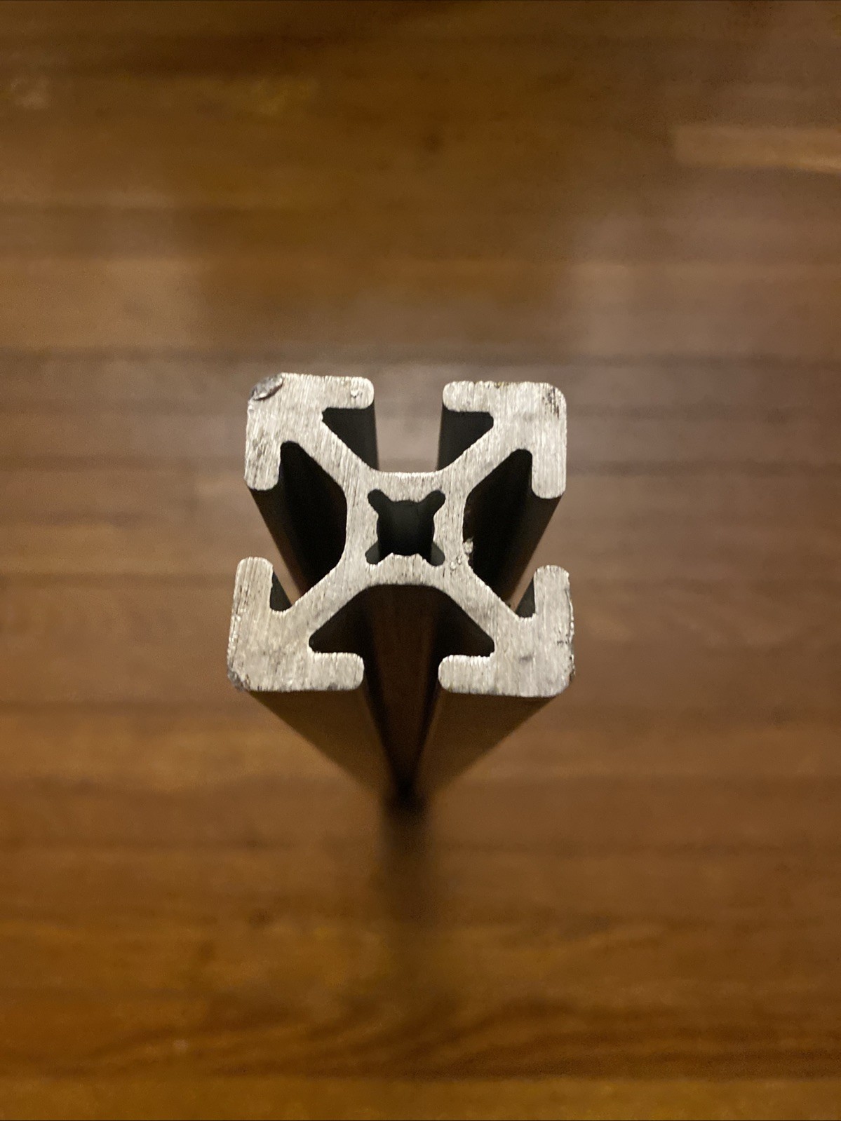 80/20 Part# 1515-S 1.5” x 1.5” Smooth T-Slotted Extruded Aluminum 24” Length