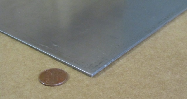 Spring Steel Annealed Sheet (3/32″) 0.094″ Thick x 15.0″ Wide x 48″ Length