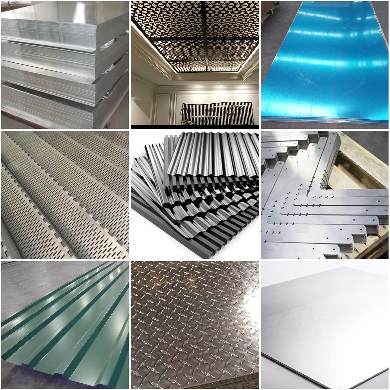 6061 Aluminum Metal Sheet 12 X 12 X 1/4 Inch Flat Plain Plate Panel Polished NEW