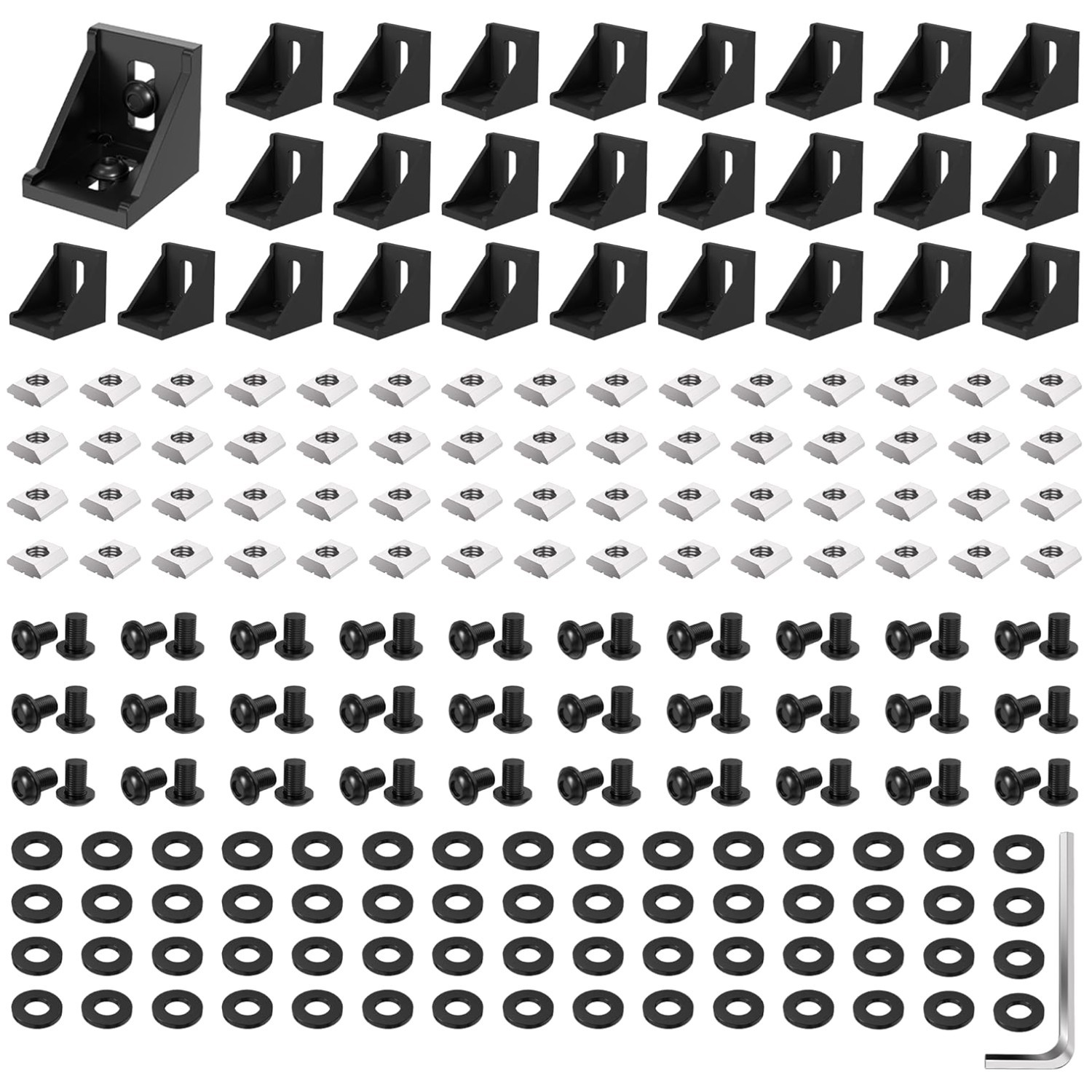 Complete 2020 Aluminum Extrusion Installation Set