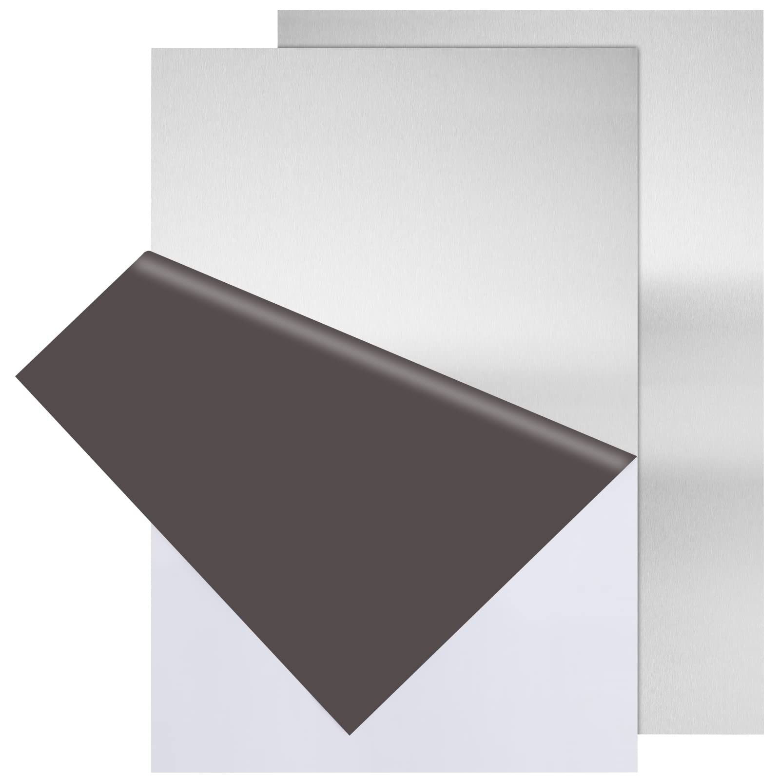 2Pcs 8″x12″ 20GA Stainless Steel Sheet Metal Plates for Crafting & DIY Projects