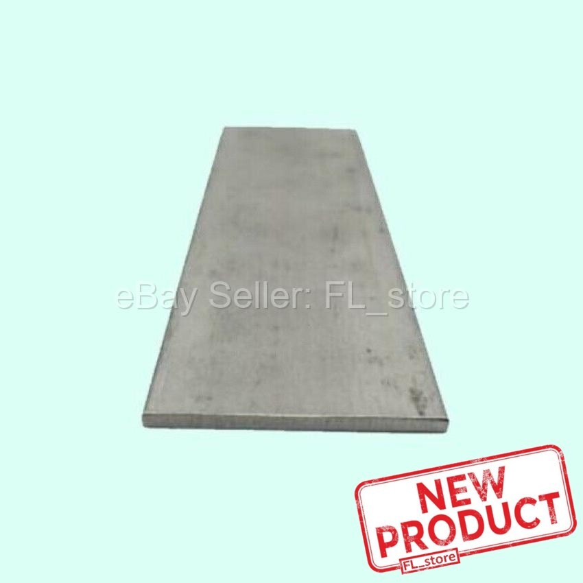 Steel Flat Bar Stock 1/8″ x 2″ x 6 Feet Rectangular Unpolished 1018 Alloy NEW