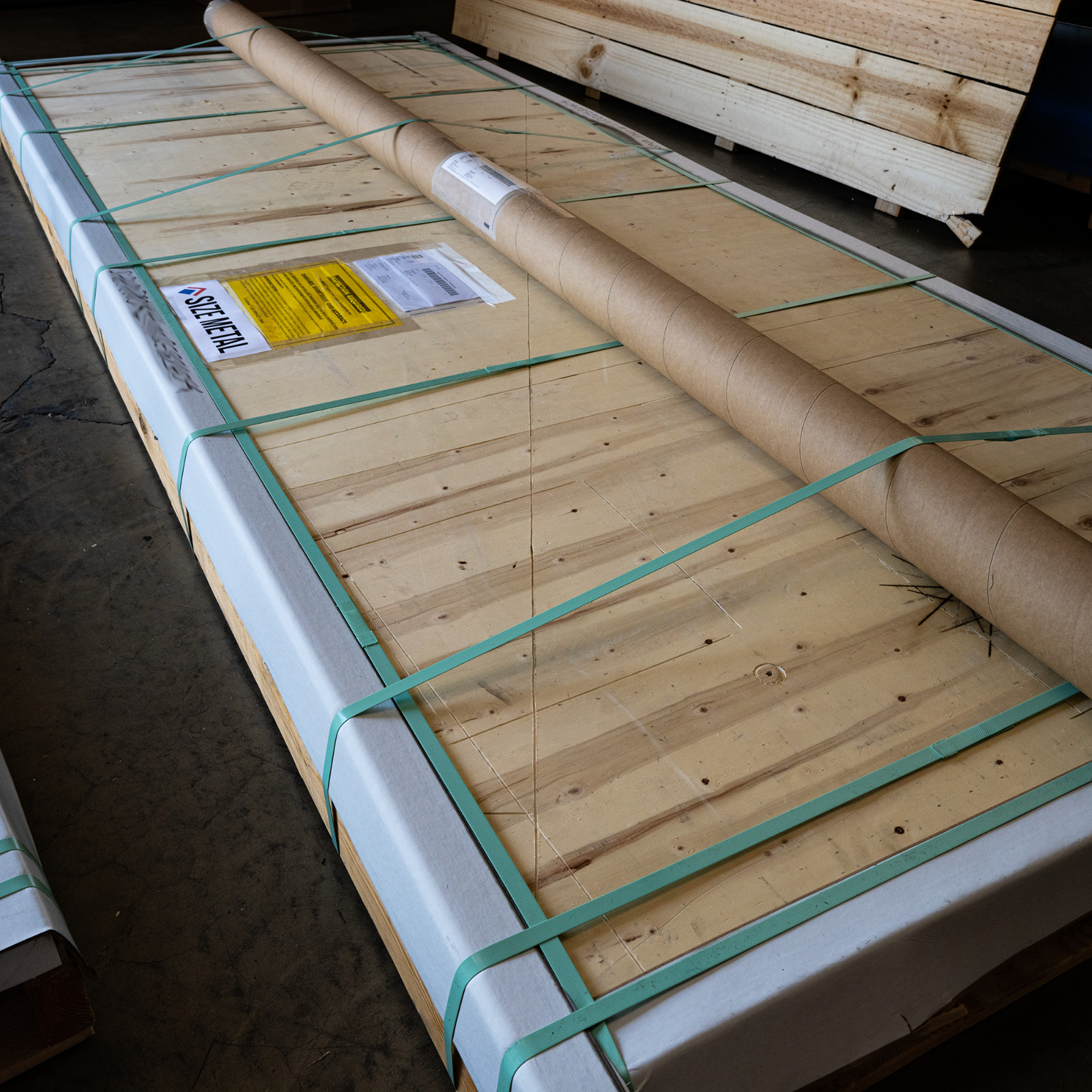 430 Stainless Steel Sheet 24GA (.025″) – 48″ x 96″ (4ft x 8ft) #4 Brushed