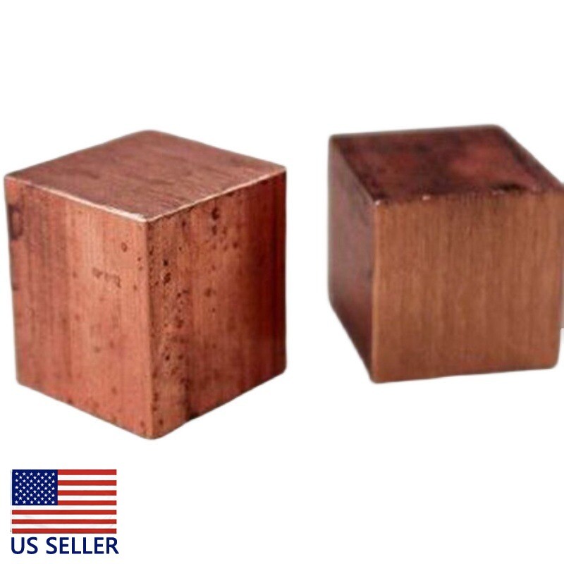 1pcs 20mm x 20mm x 20mm 99.9% Pure Copper Cu Metal Sheet Plate Copper Sheet cube