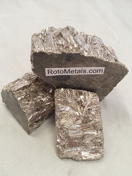 Bismuth Ingot Chunk 99.99% Pure About 1 Pound – Unique Metals