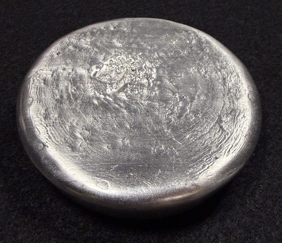 Recycled Scrap Tin Pewter 243g (8.56oz) Ingot Reloading Casting Metal Craft