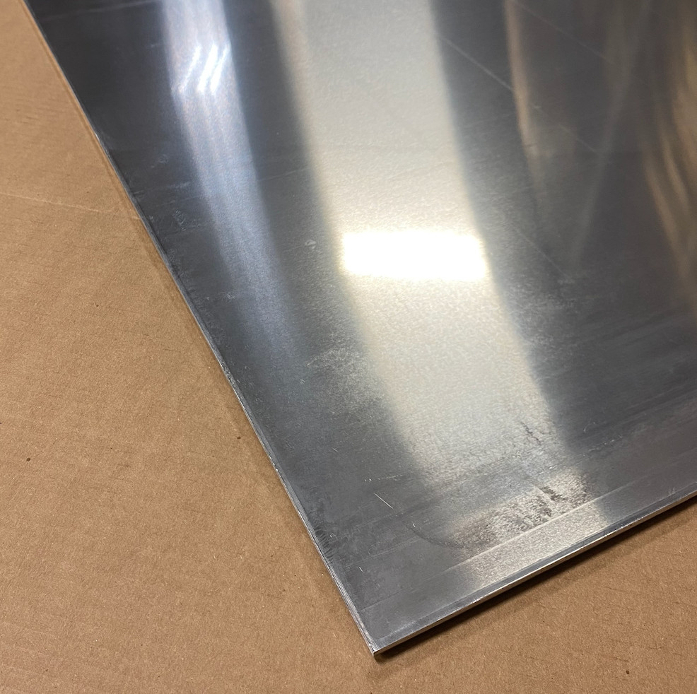 12″ x 24″ Aluminum Plate 3/16″ Sheet, Mill Finish .188″