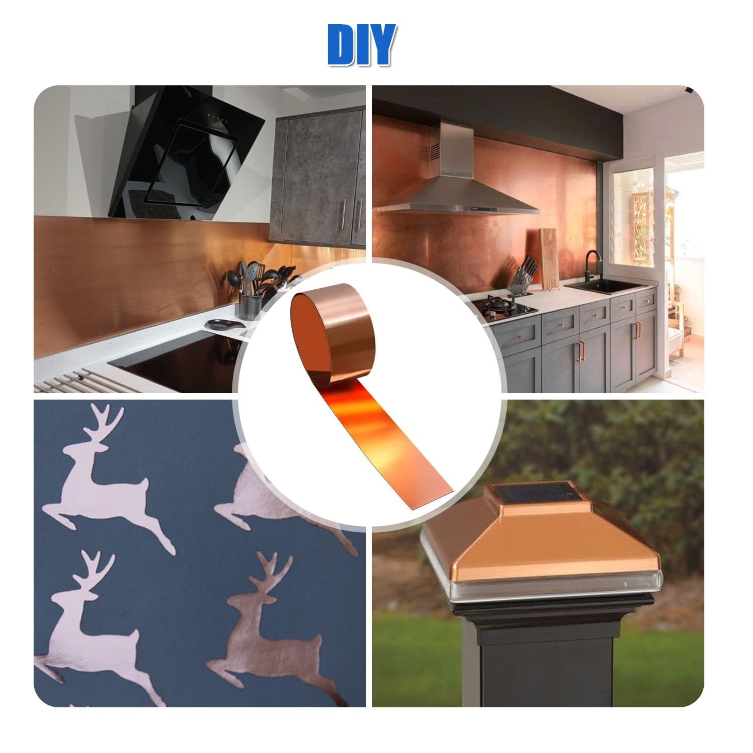 Corrosion-Resistant Copper Roll for Roofing & Crafts