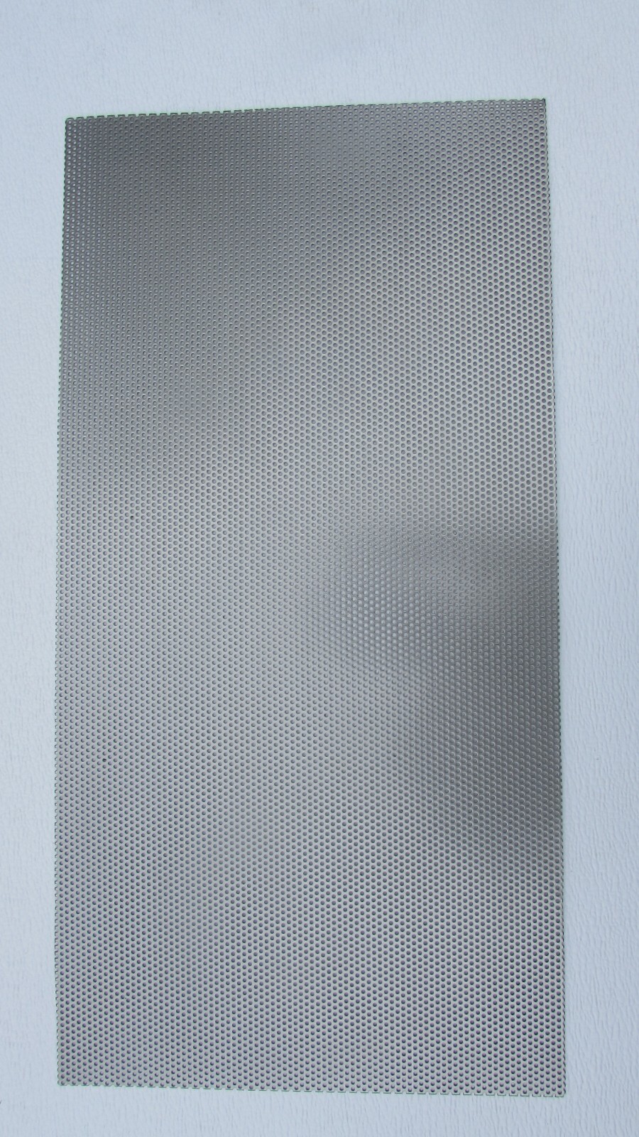 3/32″ HOLE ON 5/32″ CENTER-18 GA.-PERFORATED STAINLESS SHEET–12″ x 24″