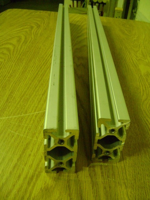 1.5″ X 3″ 80/20 T-SLOT ALUMINUM EXTRUSION 1.5″ X 3″ X 30.75″ LOT OF 2