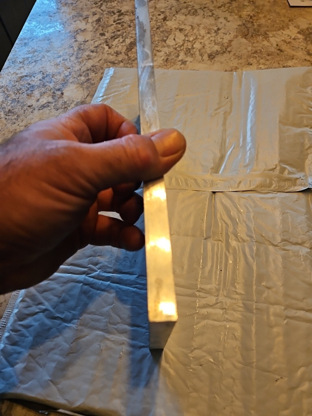 Aluminum plate 6061-T651 1/2” X 12” X 5-1/2″ Made In USA