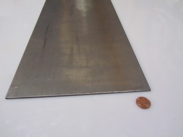 Spring Steel Annealed Sheet (1/8″) 0.125″ Thick x 8.0″ Wide x 24″ Length