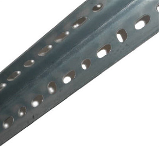 SteelWorks 1-1/4 in. W X 48 in. L Zinc Plated Steel Slotted Angle (Pack of 5)