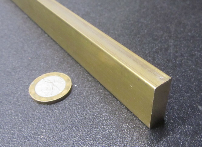 360 Brass Flat Bar 3/8″ Thick x 1.0″ Wide x 60.0″ Length