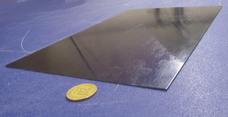 1095 Annealed Spring Steel Shim 0.025″ Thick x 8.0″ Width x 12″ Length