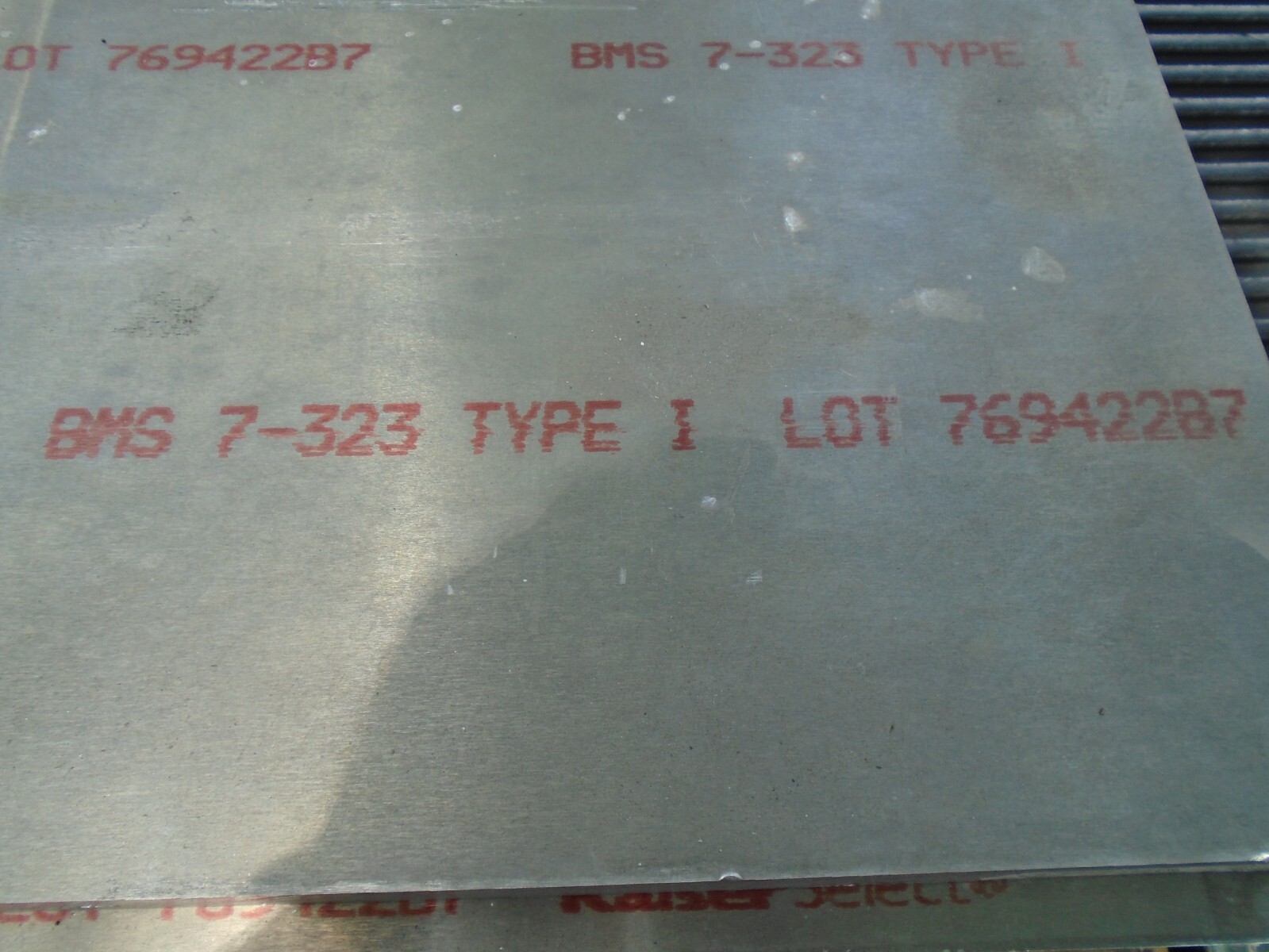 7050 T7451 Kaiser Select Aerospace Aluminum Plate 2.50″ x 17.1250 x 50.0000